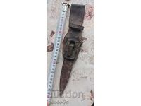 Cane for a trench knife