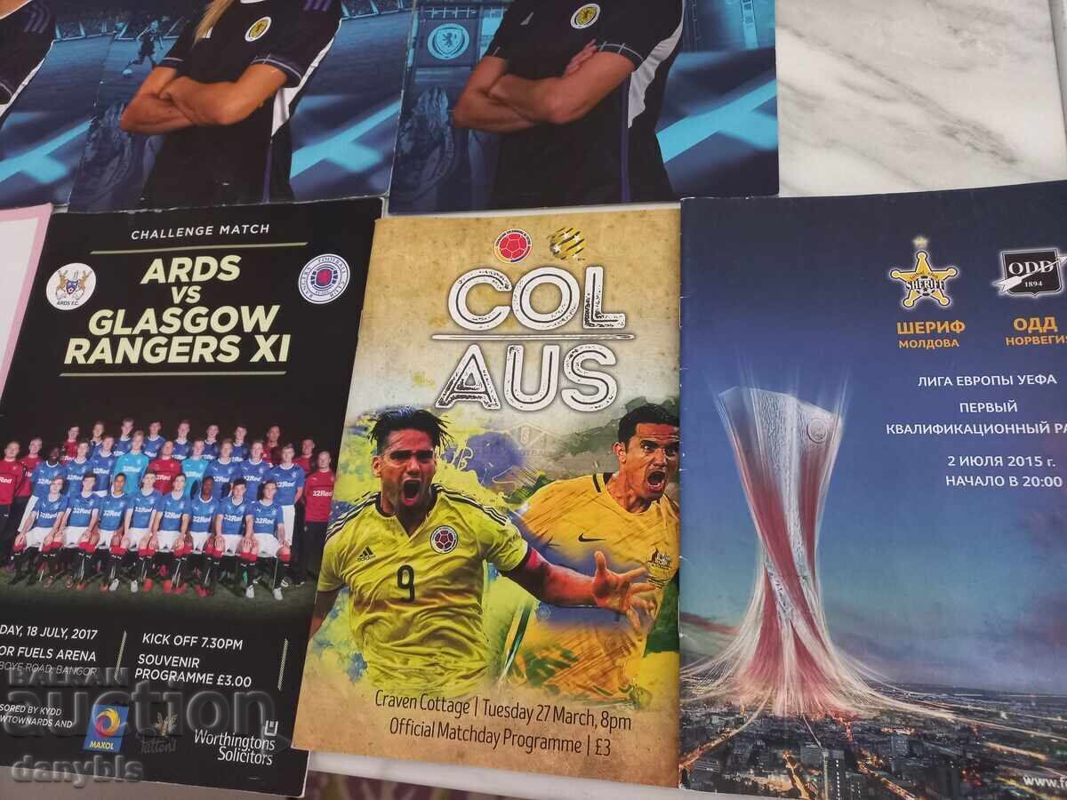 Аукцион Лот футболни програми Аукцион Лот футболни програми