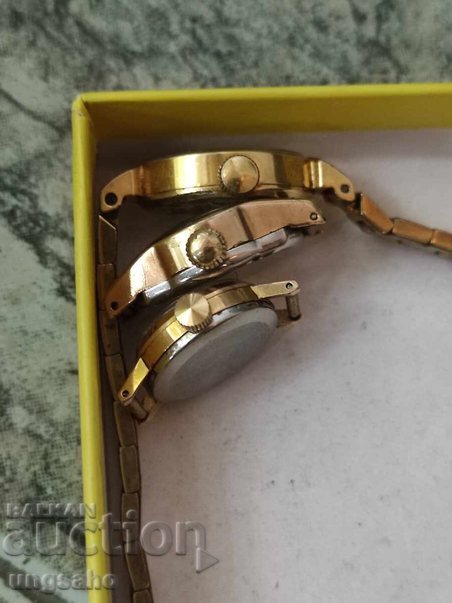 Аукцион Позлатени Seiko,Damas,Chaika.Работещи.