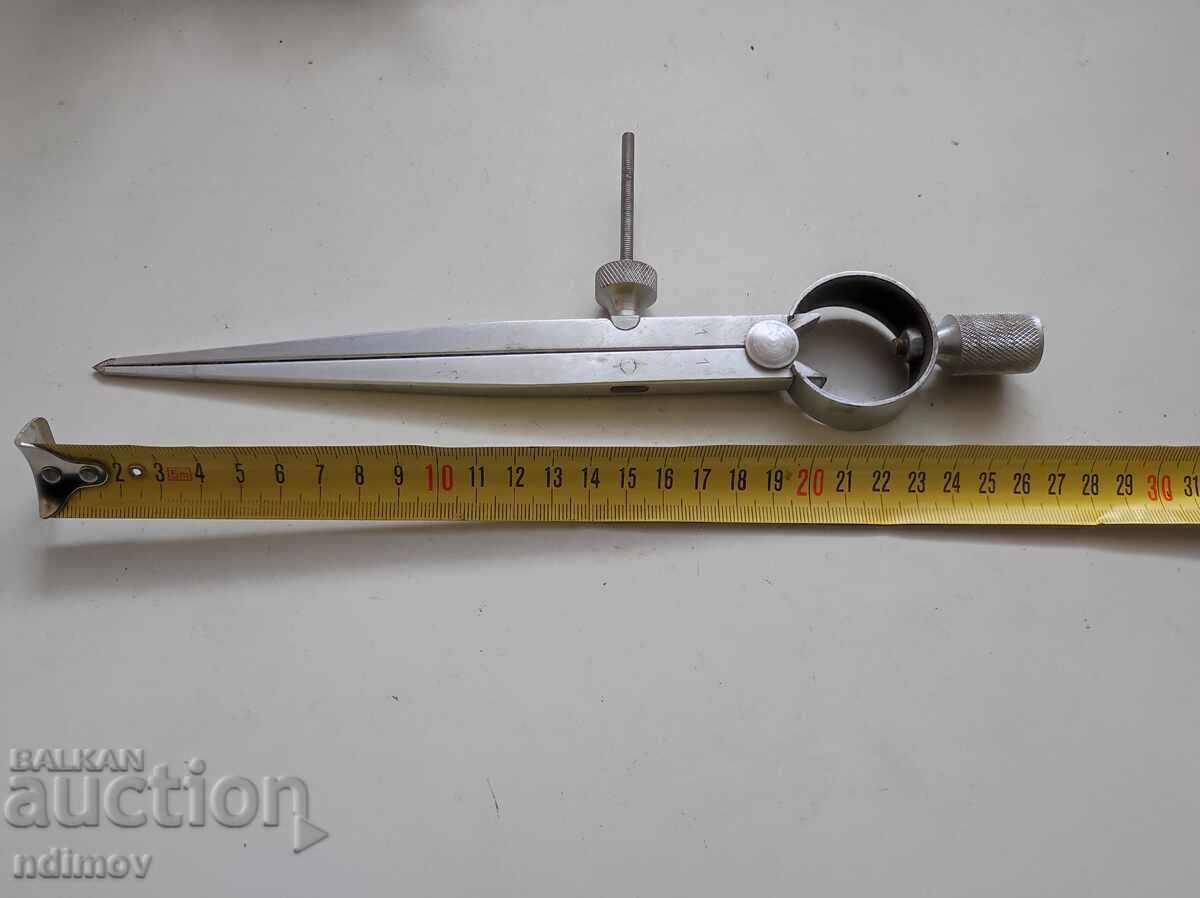 Auction 27 cm German technical compass Auction 27 cm German technical compass