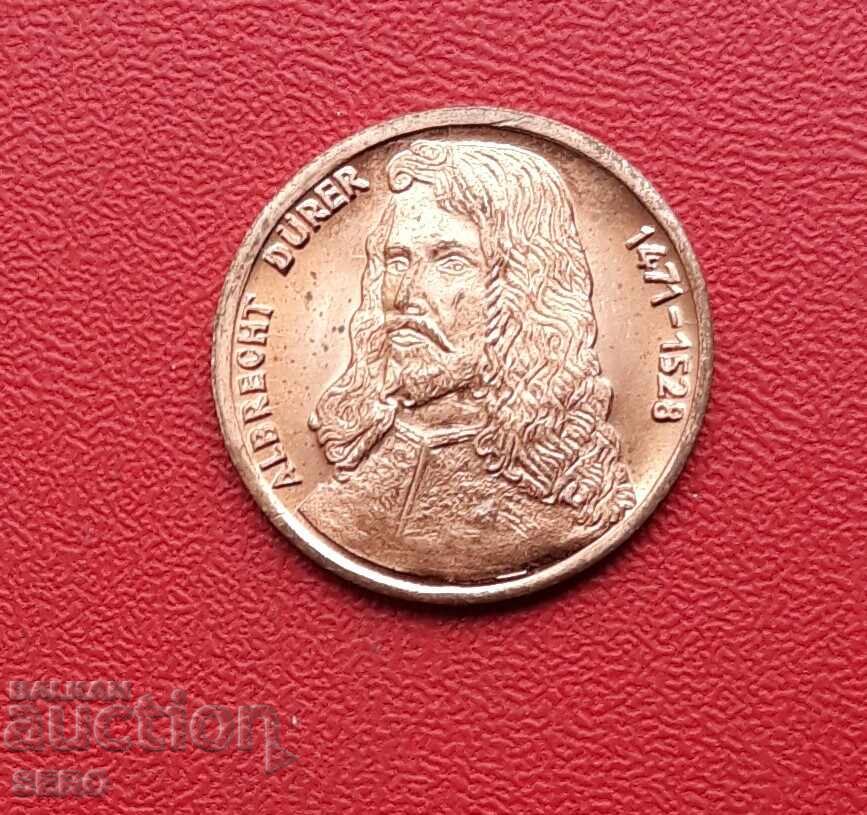 Μετάλλιο - Γερμανία - Άλμπρεχτ Ντύρερ 1471-1528 Μετάλλιο - Γερμανία - Άλμπρεχτ Ντύρερ 1471-1528