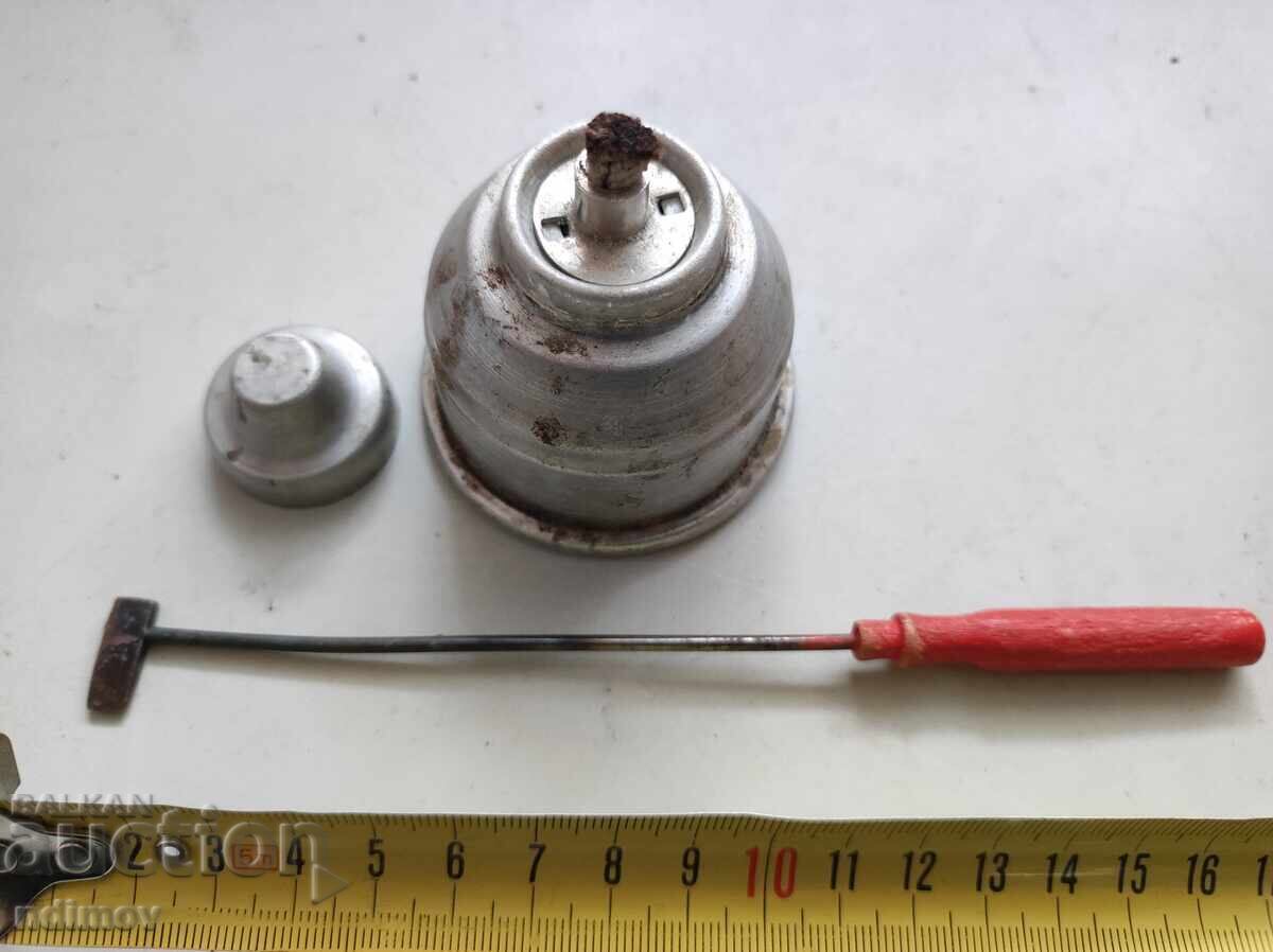 Alcohol lamp with soldering iron with price 15.00 BGN | € 7.67 Alcohol lamp with soldering iron with price 15.00 BGN | € 7.67