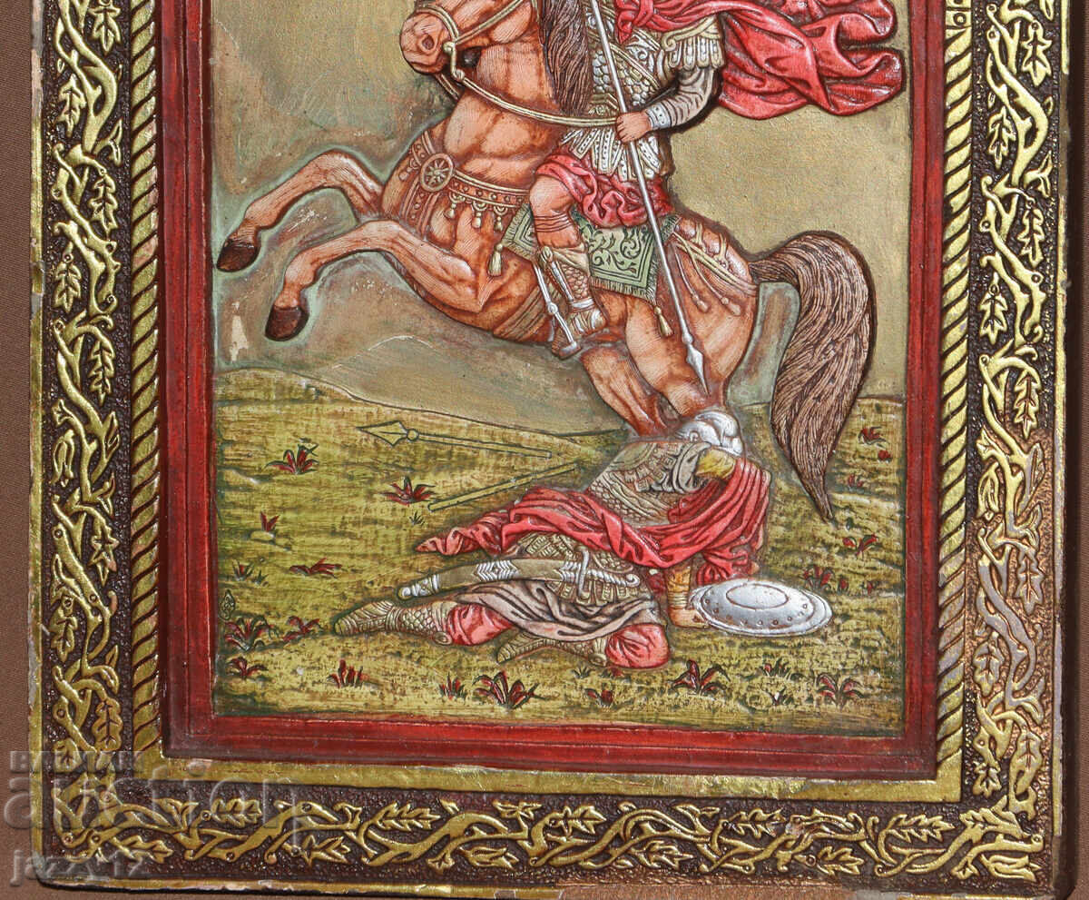 Delivery of Relief Icon of Saint Demetrius