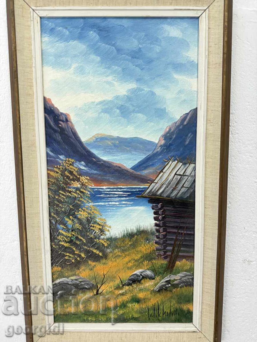 Ελαιογραφία τοπίου / πίνακας №7457 με τιμή 155.00 BGN | € 79.25 Ελαιογραφία τοπίου / πίνακας №7457 με τιμή 155.00 BGN | € 79.25