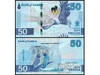 ❤️ ⭐ Ζάμπια 2024 50 κβάτσα UNC νέα ⭐ ❤️
