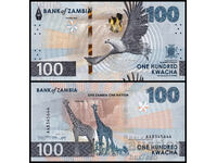 ❤️ ⭐ Zambia 2024 100 Kwacha UNC new ⭐ ❤️