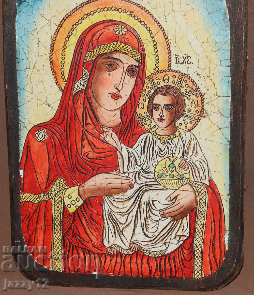 Delivery of Orthodox Icon on Wood, Theotokos with the Child Delivery of Orthodox Icon on Wood, Theotokos with the Child