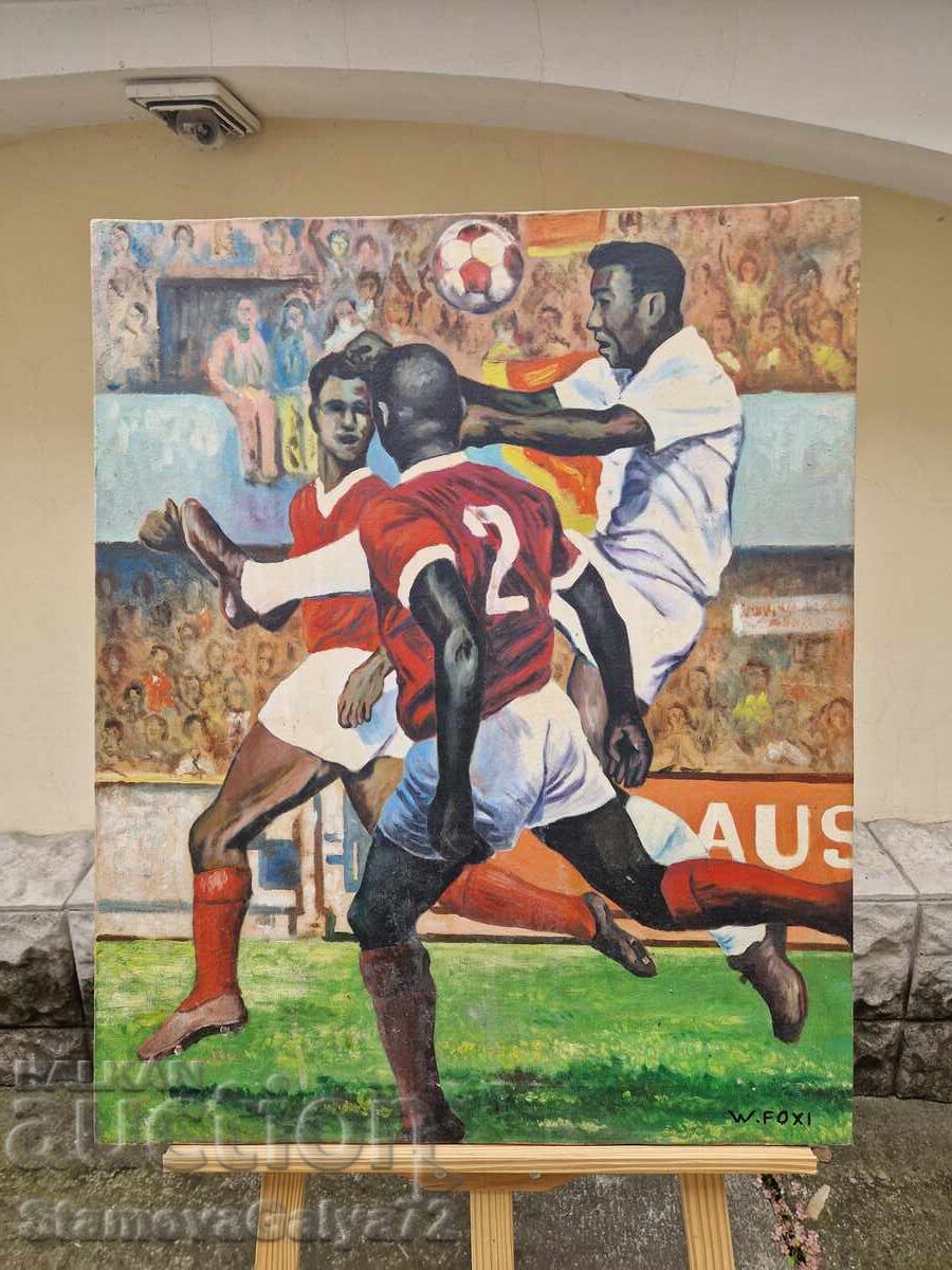 Excelent pictură antică în ulei pe pânză cu preț 244.00 BGN | € 124.76 Excelent pictură antică în ulei pe pânză cu preț 244.00 BGN | € 124.76