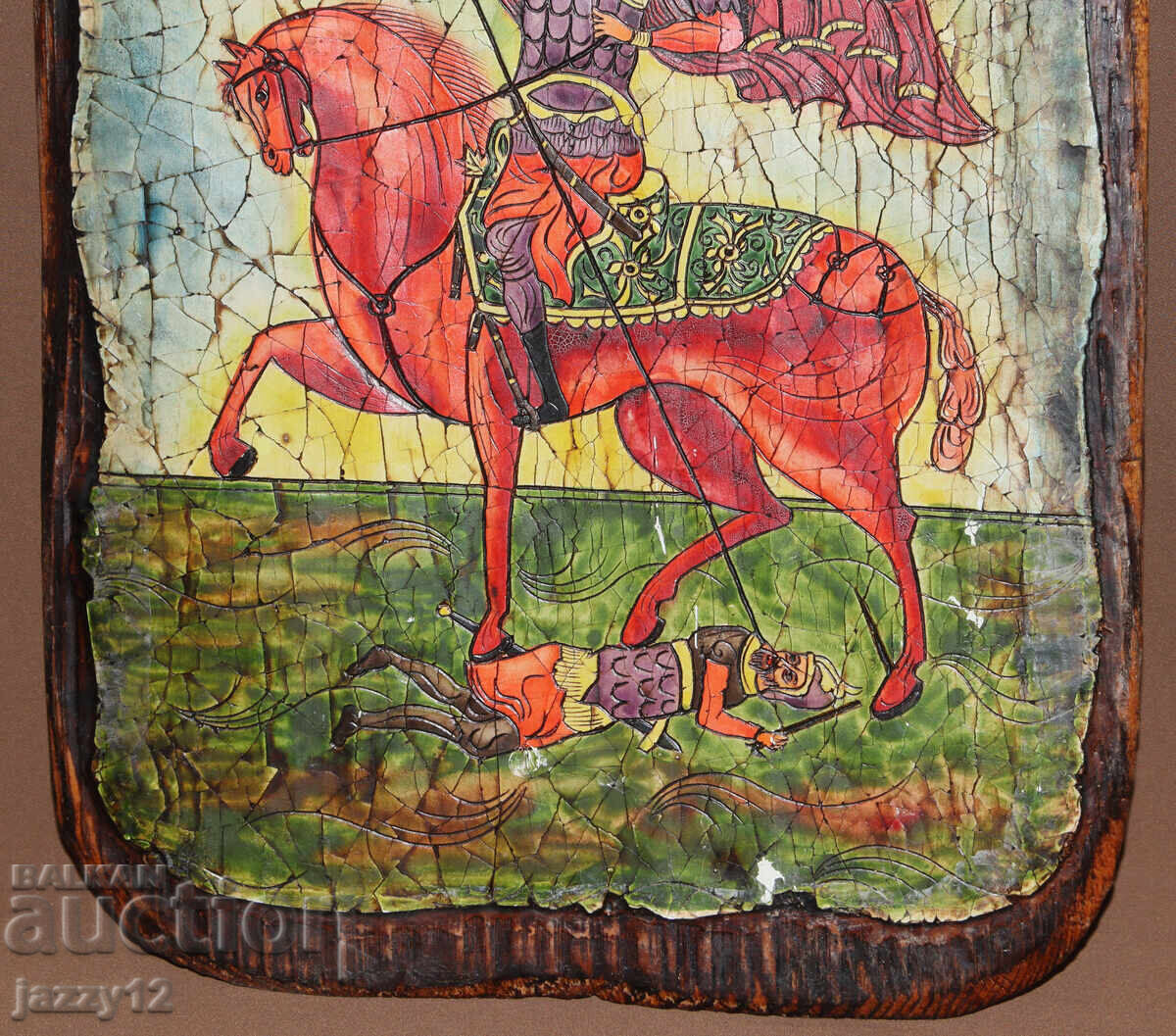 Доставка на Православна икона на дърво Свети Димитър