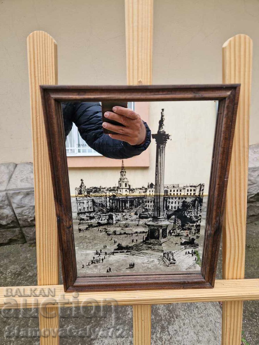 Fantastic Antique Collectible Advertising Mirror - 7 Fantastic Antique Collectible Advertising Mirror - 7