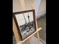 Fantastic Antique Collectible Advertising Mirror