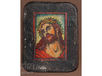 Icoană ortodoxă pe lemn Iisus Hristos