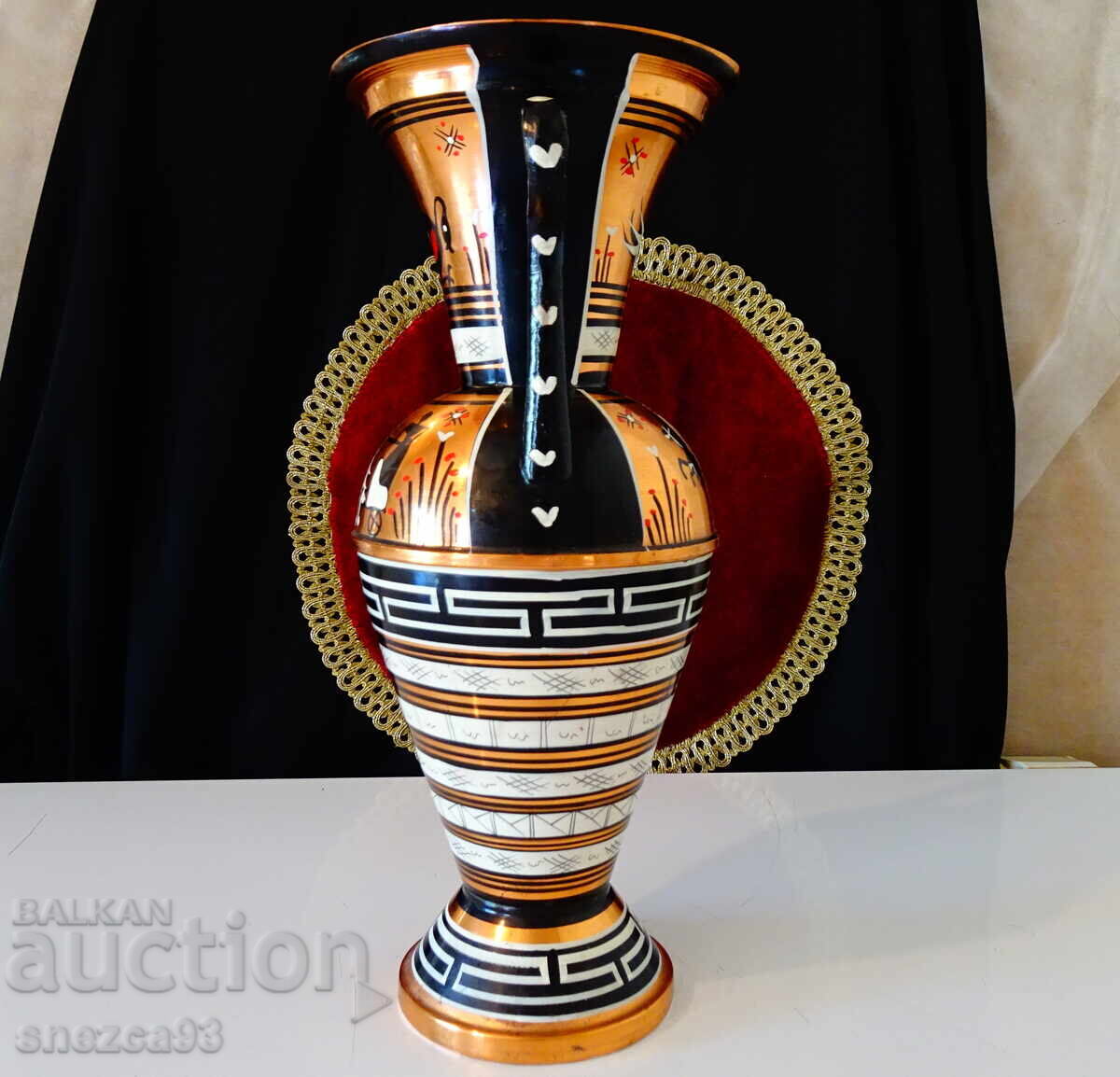 Медна кана,ваза,амфора,чиста червена мед 2.5 л. - 6 Медна кана,ваза,амфора,чиста червена мед 2.5 л. - 6