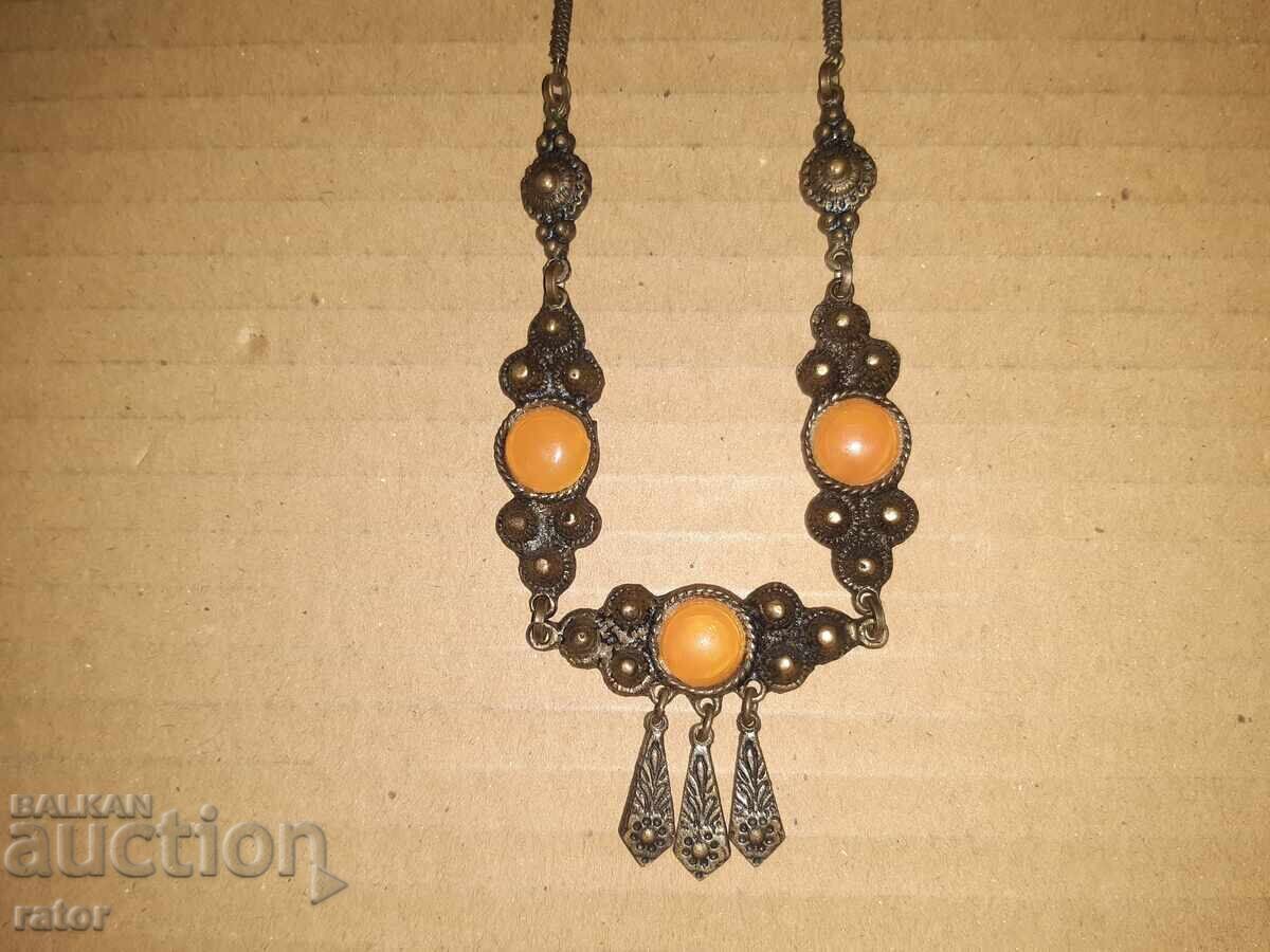 Auction Antique Bronze Jewelry Revival Style - Necklace Auction Antique Bronze Jewelry Revival Style - Necklace