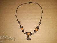 Σταρ μπρονζέ κοσμήματα αναγεννησιακού τύπου - περιδέραιο