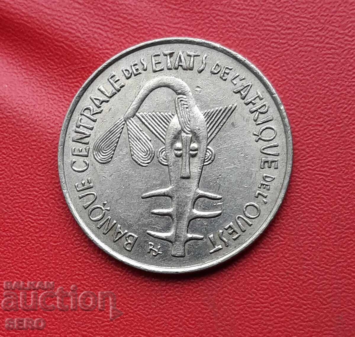 Френска Западна Африка-100 франка 1975 с цена 1.50 лв. | € 0.77 Френска Западна Африка-100 франка 1975 с цена 1.50 лв. | € 0.77