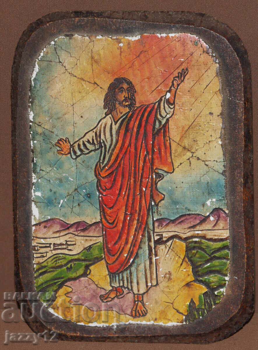 Orthodox Icon on Wood Jesus Christ