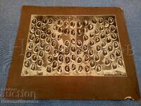 1932 FOTOGRAFIE VECHE MARE CARTON ȘUMEN INSTITUTUL PROFESORAL E50