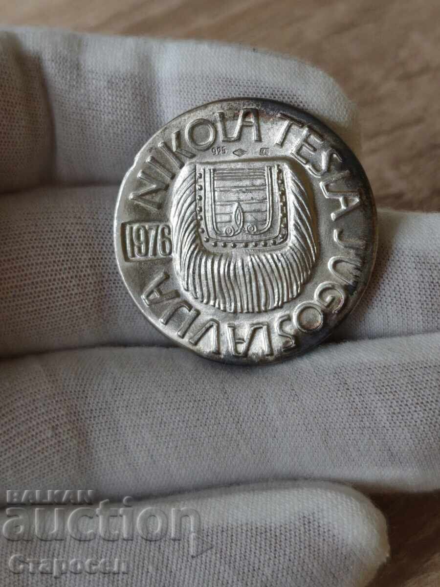 Πλακέτα "Νίκολα Τέσλα" 1976 Γιουγκοσλαβία με τιμή 80.00 BGN | € 40.90