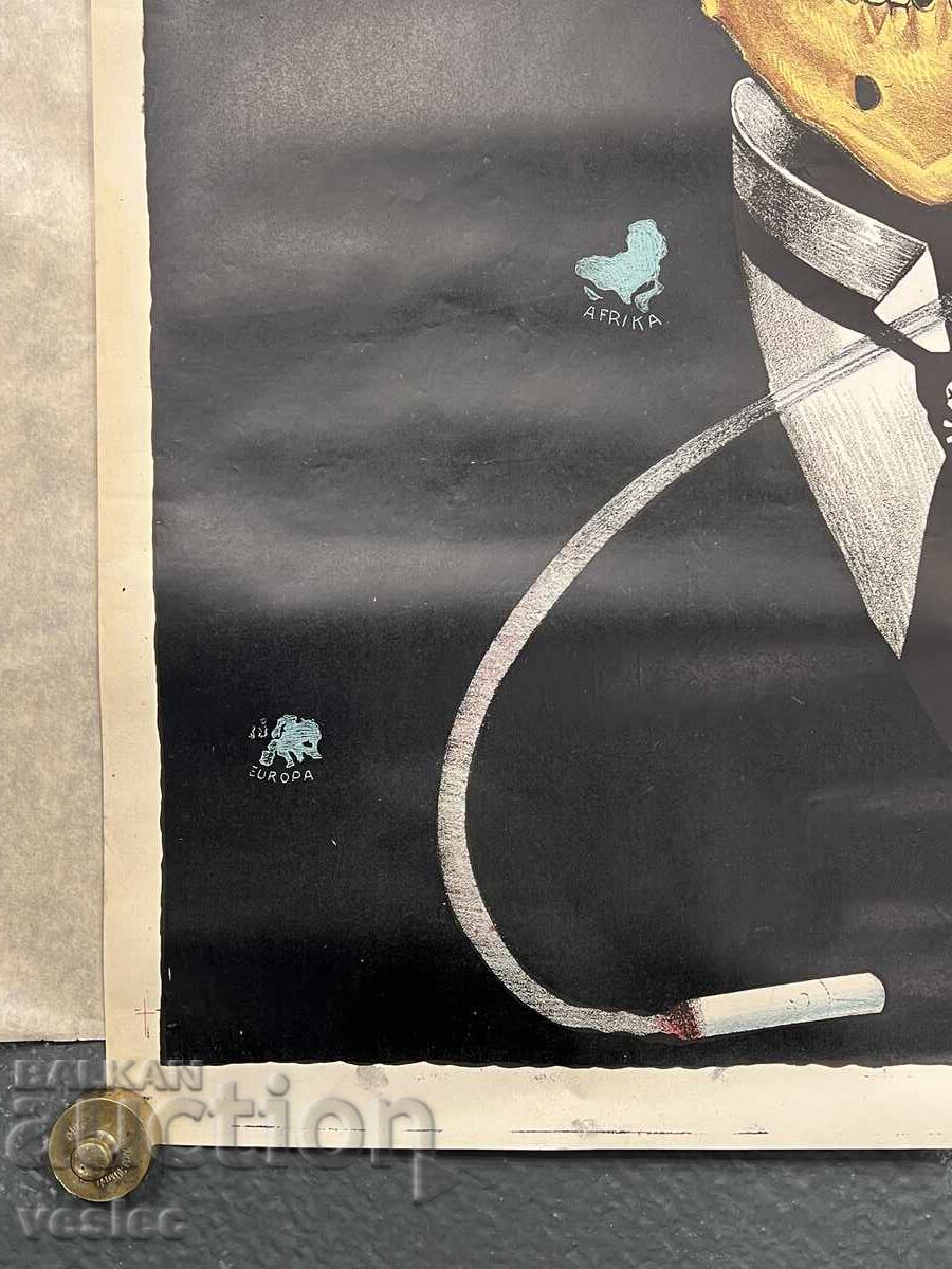 Delivery of 1923 Nikola Dimov Kotsev Illusionist Circus Poster