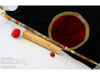 Тиролски бастун 21 значки,Елен,Овен,Глиган,Елен с Кръст.