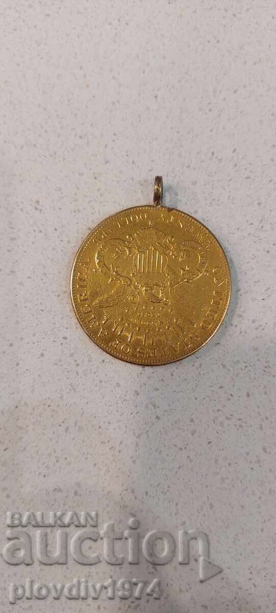 Auction  20 gold dollars