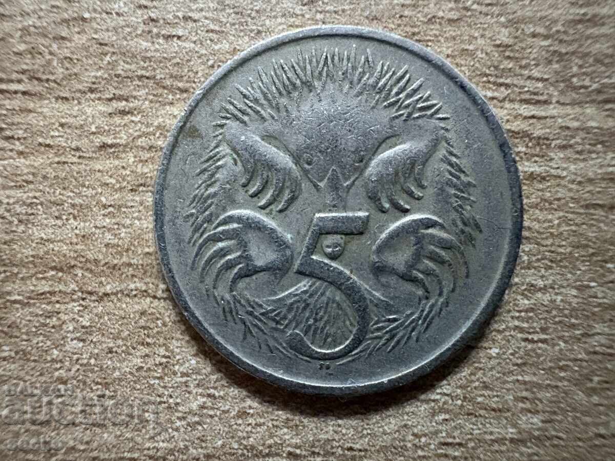 Australia - 5 cenți (1973)