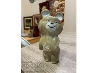 Στατούετα "Ολυμπιακό Αρκουδάκι", πορσελάνη, Μπαρανόβκα