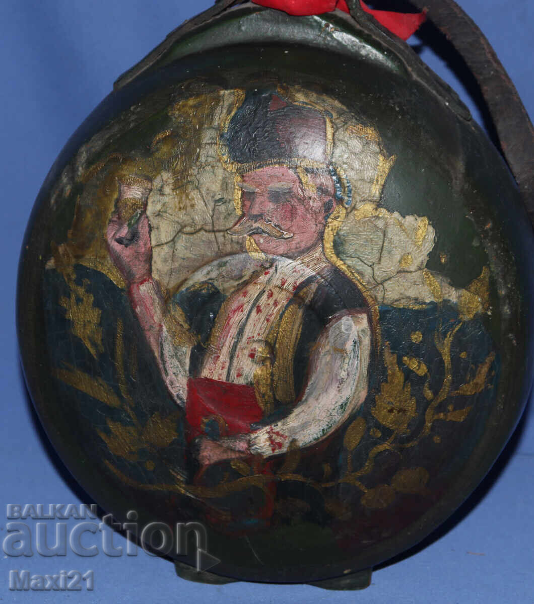 Hand-painted antique flask/jug with price 350.00 BGN | € 178.95
