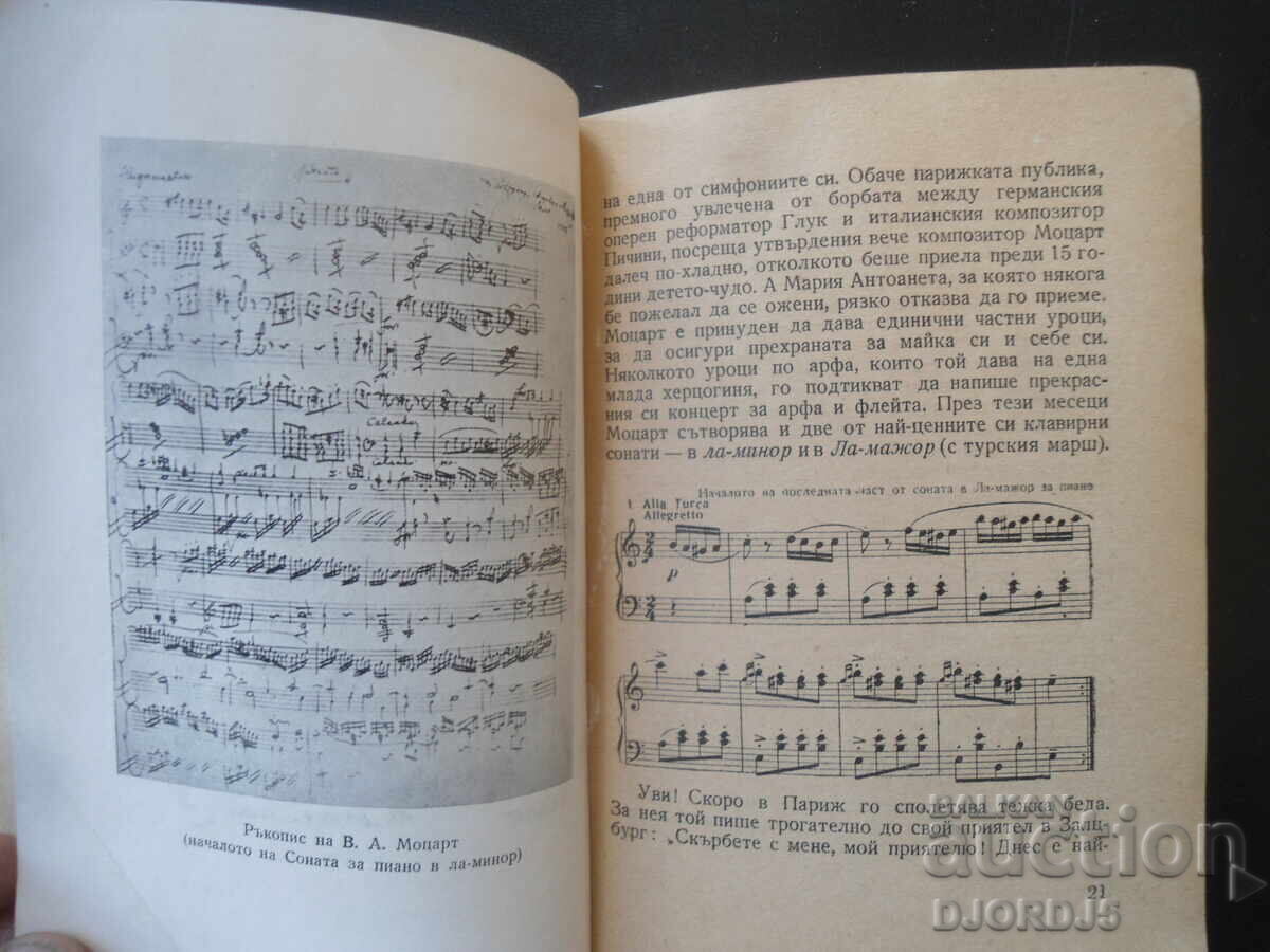 Доставка на Волфганг Амадеус Моцарт, Лада Брашованова-Станчева