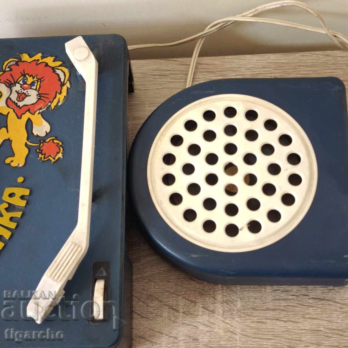 Δημοπρασία Παλιό παιχνίδι γραμμόφωνο Δημοπρασία Παλιό παιχνίδι γραμμόφωνο