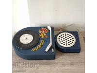 Old toy gramophone