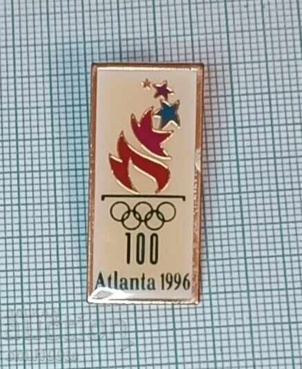 Badge - 1996 Atlanta Olympics with price 9.00 BGN | € 4.60