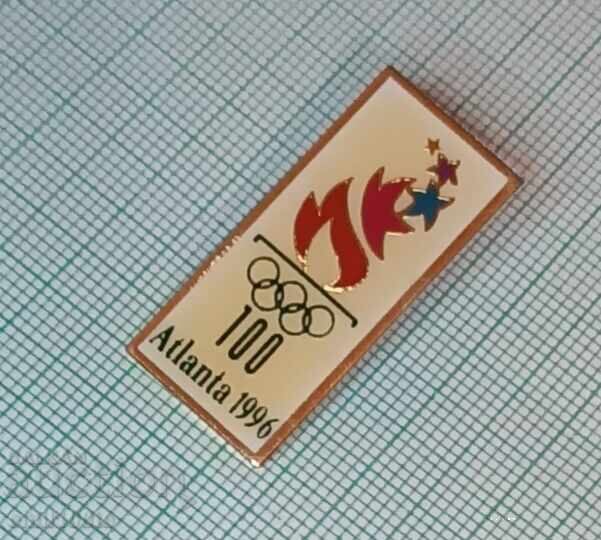 Auction  Badge - 1996 Atlanta Olympics