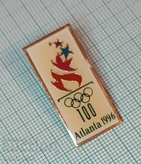 Delivery of Badge - 1996 Atlanta Olympics