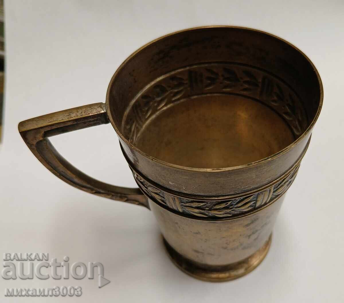 CUPA PLACATĂ ARGENT ANTIC - 5 CUPA PLACATĂ ARGENT ANTIC - 5