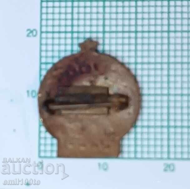 Доставка на Значка- Турист СССР - бронз емайл