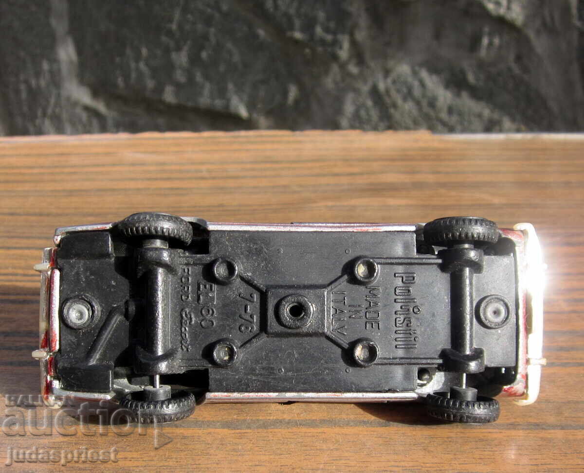 Παλιό μεταλλικό παιχνίδι αυτοκινητάκι Polistil Ford Escort EL 60 - 6 Παλιό μεταλλικό παιχνίδι αυτοκινητάκι Polistil Ford Escort EL 60 - 6