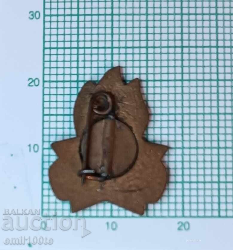 Παράδοση Σηματάκι - Πάντα έτοιμος - μπρονζέ σμάλτο Παράδοση Σηματάκι - Πάντα έτοιμος - μπρονζέ σμάλτο