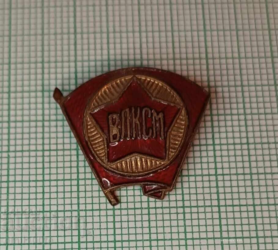 Σήμα - ΒΛΚΣΜ - μπρούτζινος σμάλτος