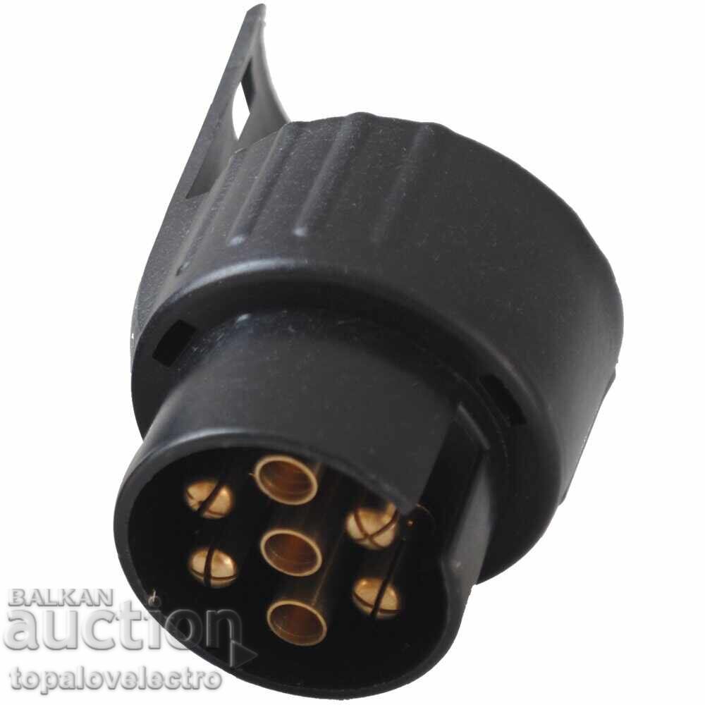 Δημοπρασία ΚΑΙΝΟΥΡΙΟ! Ελεγκτής ρυμουλκούμενου – 12V, 7 και 13 ακίδων, με αντάπτορες