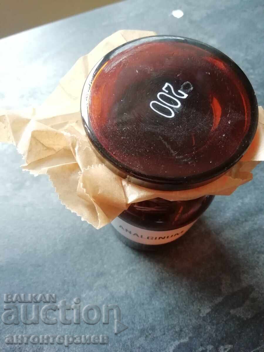 Glass bottle Analgin