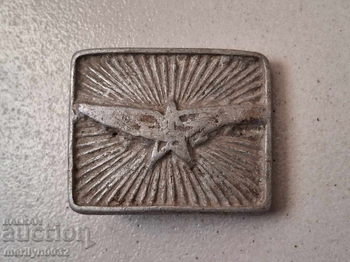 Social current for army belt, soldier's buckle Air Force