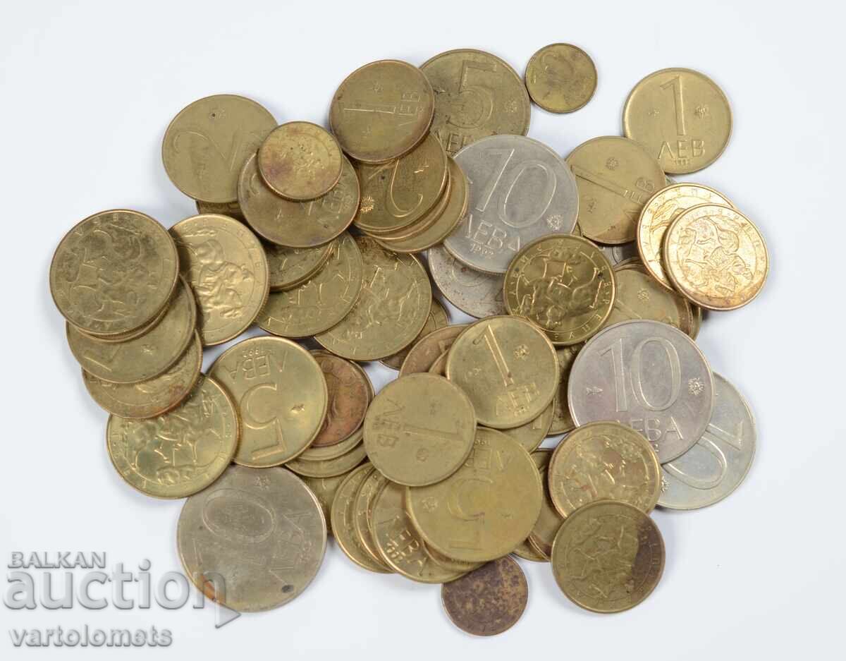 Παρτίδα 60 τμχ. νομισμάτων 1992 - Βουλγαρία με τιμή 10.00 BGN | € 5.11