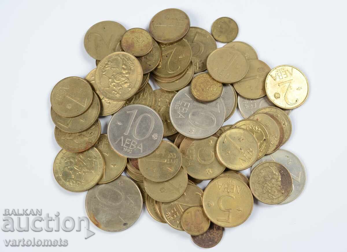 Δημοπρασία Παρτίδα 60 τμχ. νομισμάτων 1992 - Βουλγαρία