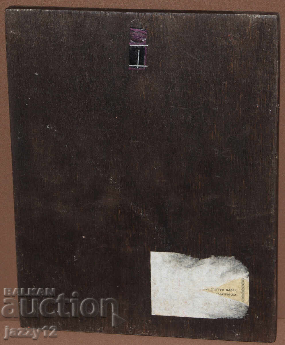 Icoană ortodoxă în tempera a Maicii Domnului cu Pruncul - 5 Icoană ortodoxă în tempera a Maicii Domnului cu Pruncul - 5