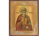 Ορθόδοξη εικόνα τέμπερα Άγιος Μηνάς