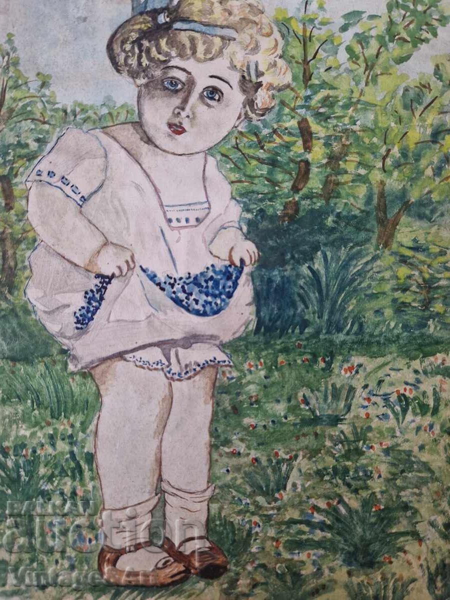 Desen vechi acuarelă cu preț 15.00 BGN | € 7.67