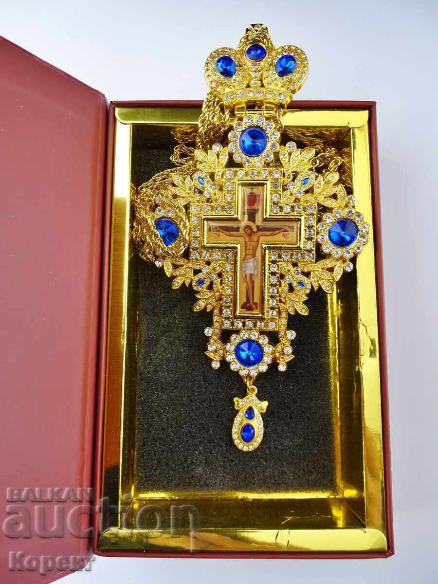 Νέος Ορθόδοξος επιτραχήλιος ιερατικός σταυρός 7