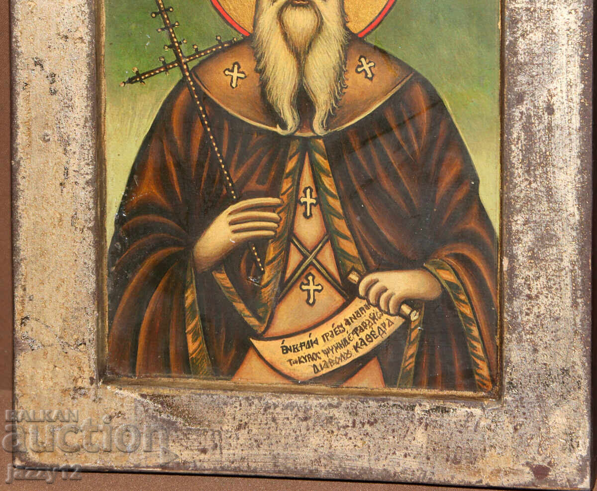 Delivery of Orthodox icon, tempera, St. John of Rila the Miracle Worker Delivery of Orthodox icon, tempera, St. John of Rila the Miracle Worker